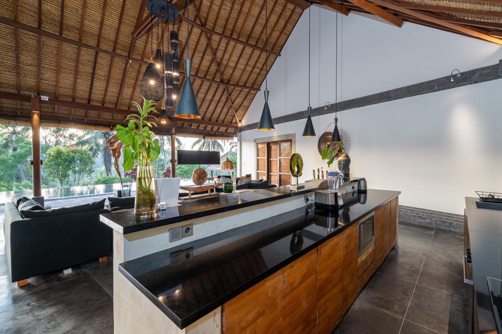Villa Themma Jungle - Sumptuous 3Br Luxury Villa With Majestic Jungle View North Of Ubud Exteriör bild