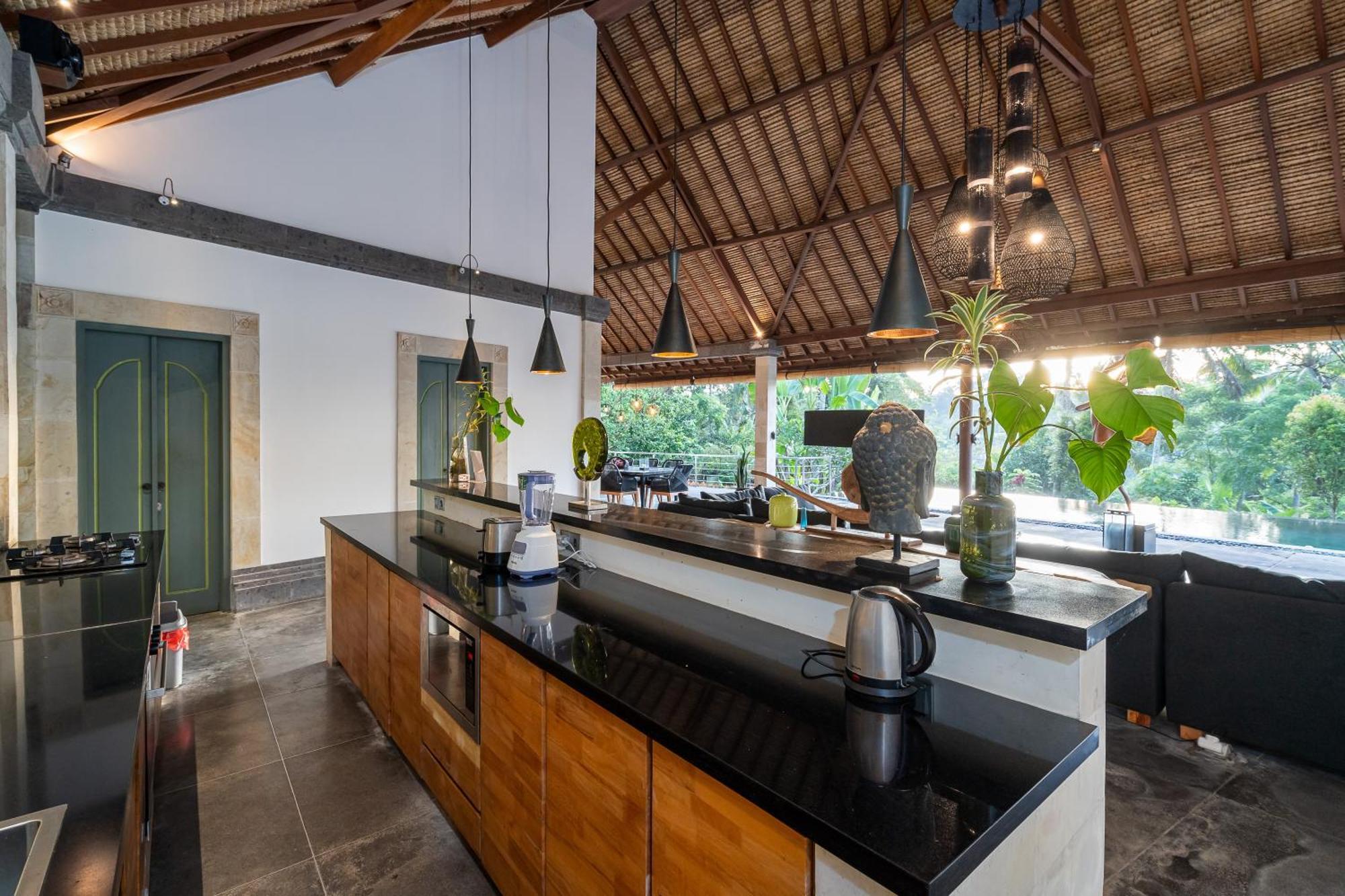Villa Themma Jungle - Sumptuous 3Br Luxury Villa With Majestic Jungle View North Of Ubud Exteriör bild
