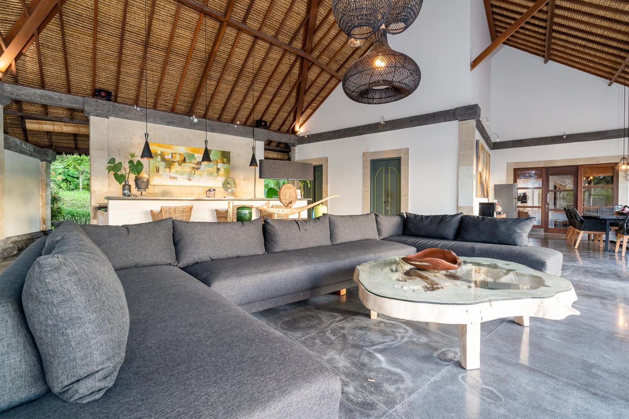 Villa Themma Jungle - Sumptuous 3Br Luxury Villa With Majestic Jungle View North Of Ubud Exteriör bild