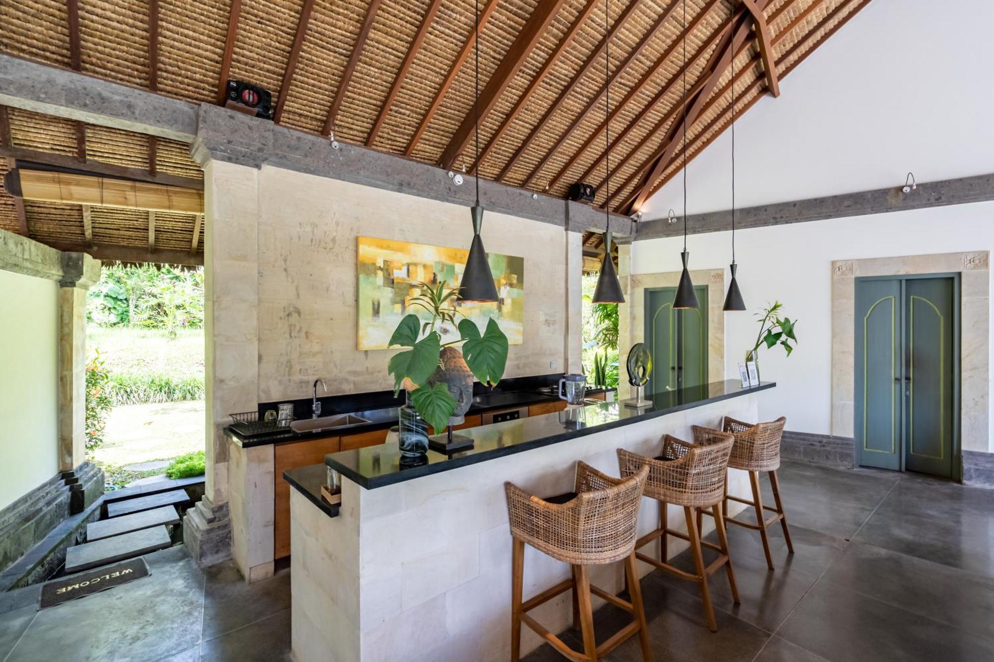 Villa Themma Jungle - Sumptuous 3Br Luxury Villa With Majestic Jungle View North Of Ubud Exteriör bild