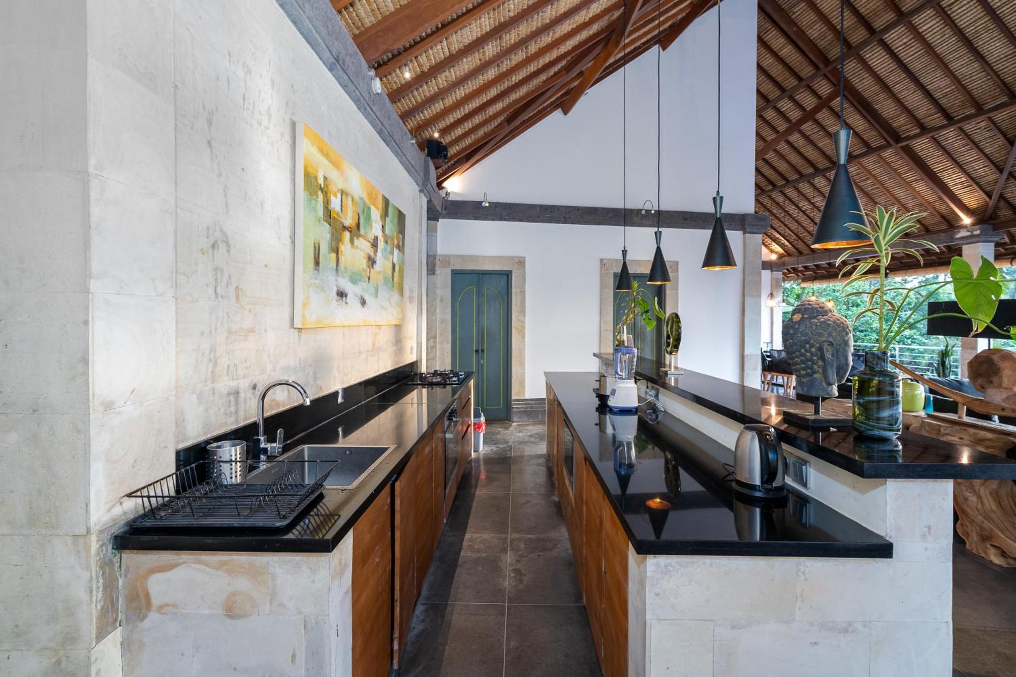 Villa Themma Jungle - Sumptuous 3Br Luxury Villa With Majestic Jungle View North Of Ubud Exteriör bild