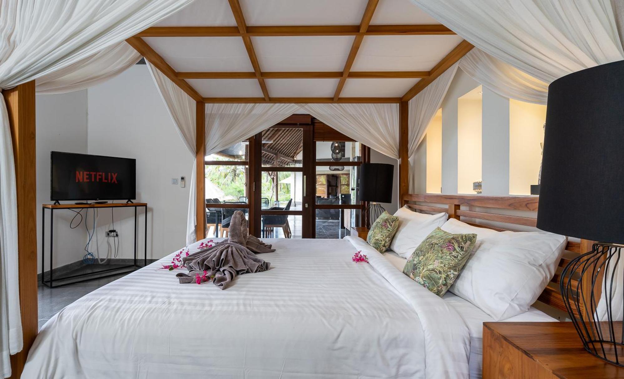 Villa Themma Jungle - Sumptuous 3Br Luxury Villa With Majestic Jungle View North Of Ubud Exteriör bild