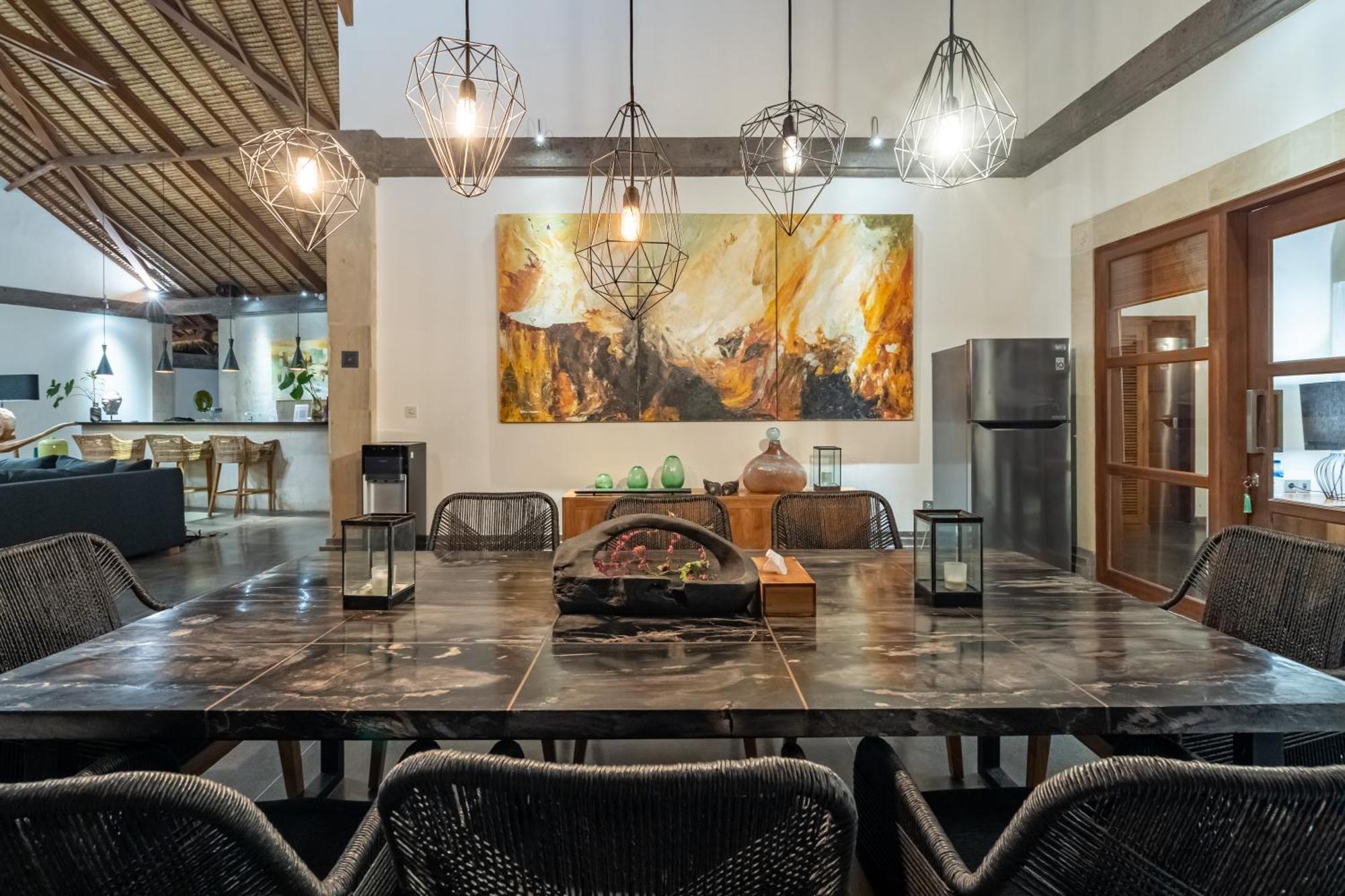 Villa Themma Jungle - Sumptuous 3Br Luxury Villa With Majestic Jungle View North Of Ubud Exteriör bild