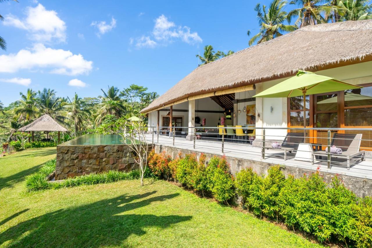 Villa Themma Jungle - Sumptuous 3Br Luxury Villa With Majestic Jungle View North Of Ubud Exteriör bild