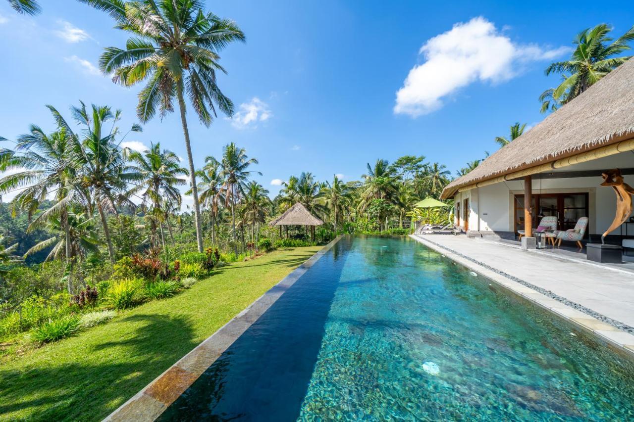 Villa Themma Jungle - Sumptuous 3Br Luxury Villa With Majestic Jungle View North Of Ubud Exteriör bild