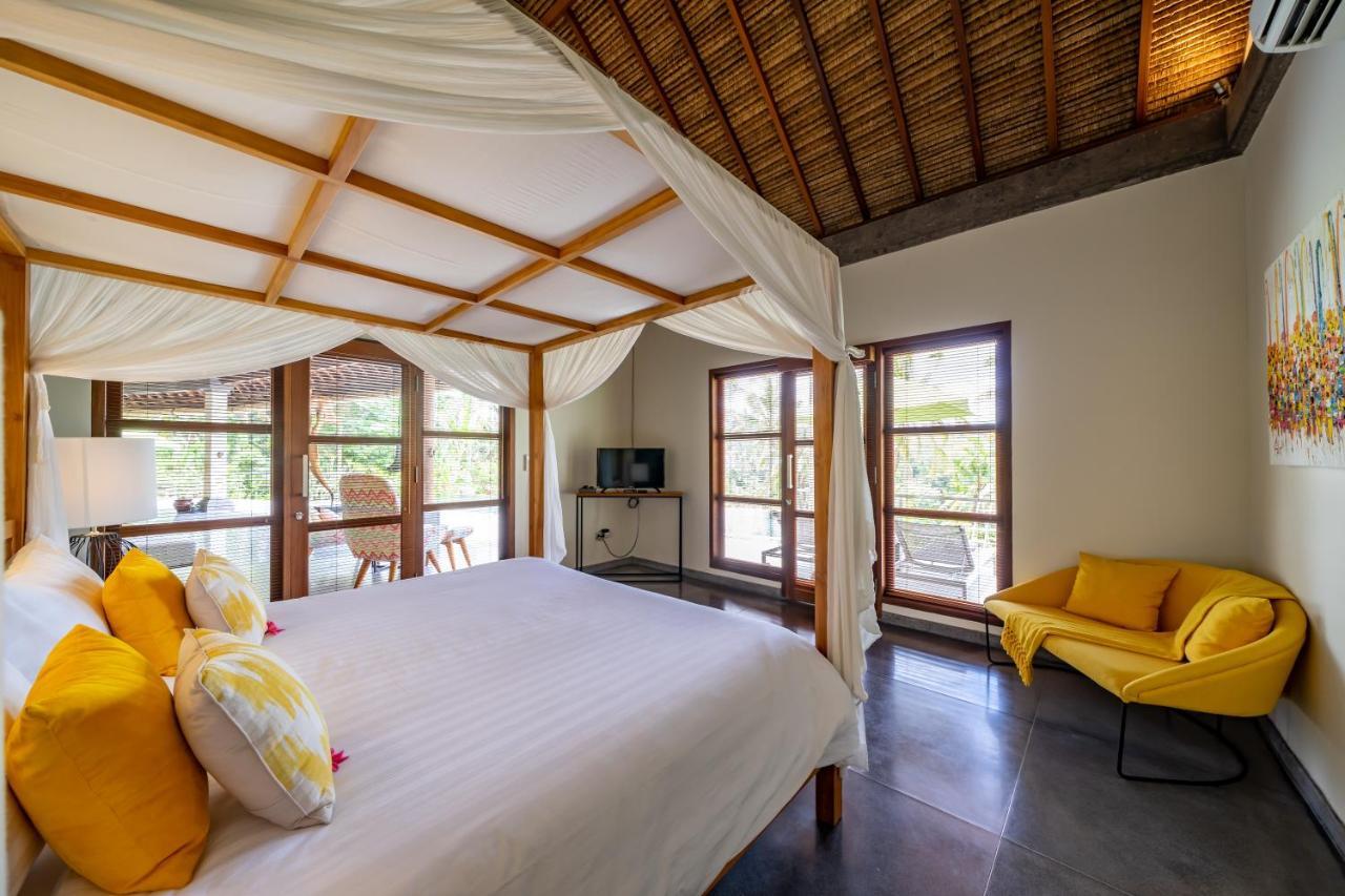 Villa Themma Jungle - Sumptuous 3Br Luxury Villa With Majestic Jungle View North Of Ubud Exteriör bild