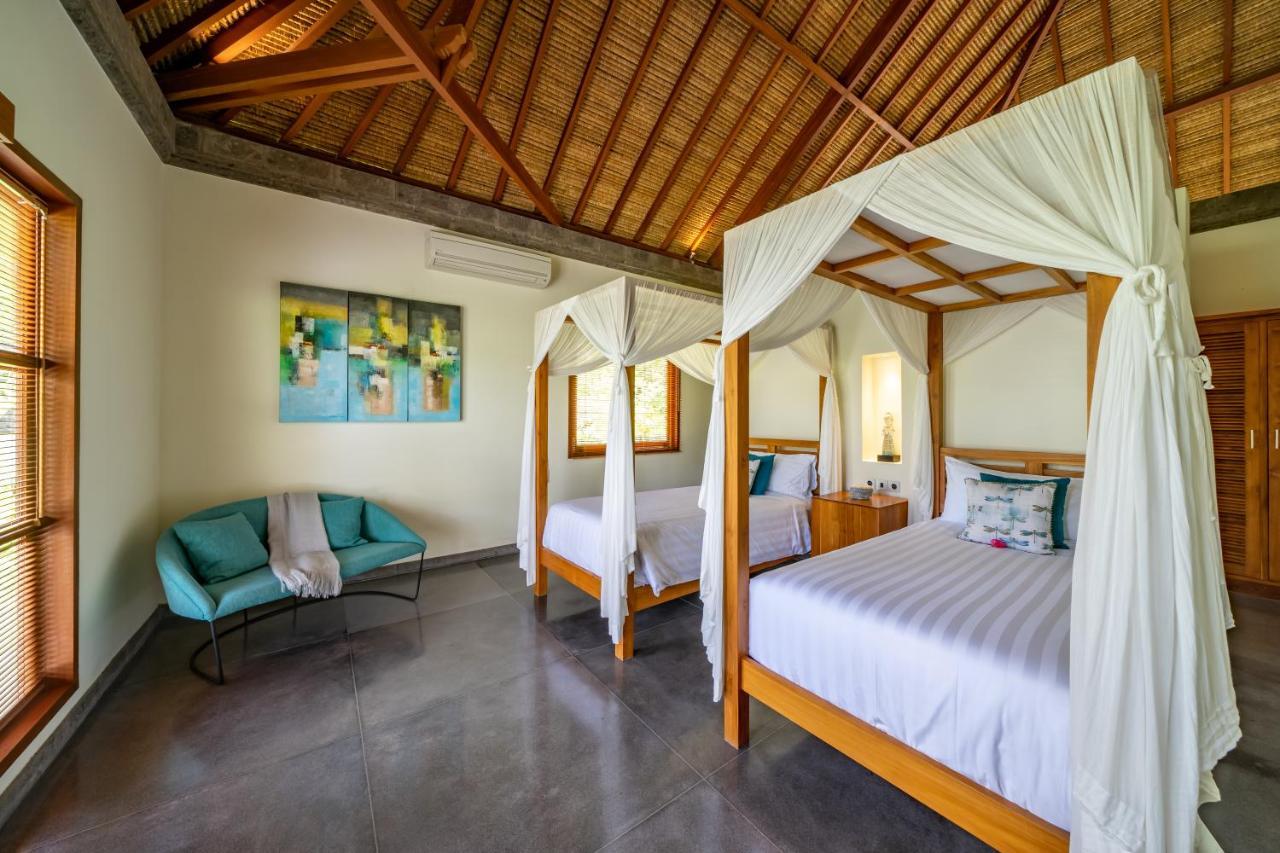Villa Themma Jungle - Sumptuous 3Br Luxury Villa With Majestic Jungle View North Of Ubud Exteriör bild