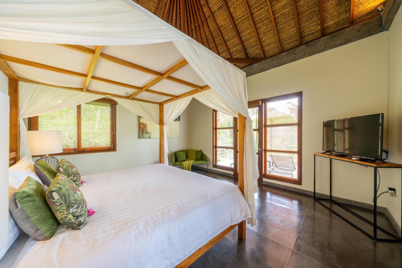 Villa Themma Jungle - Sumptuous 3Br Luxury Villa With Majestic Jungle View North Of Ubud Exteriör bild